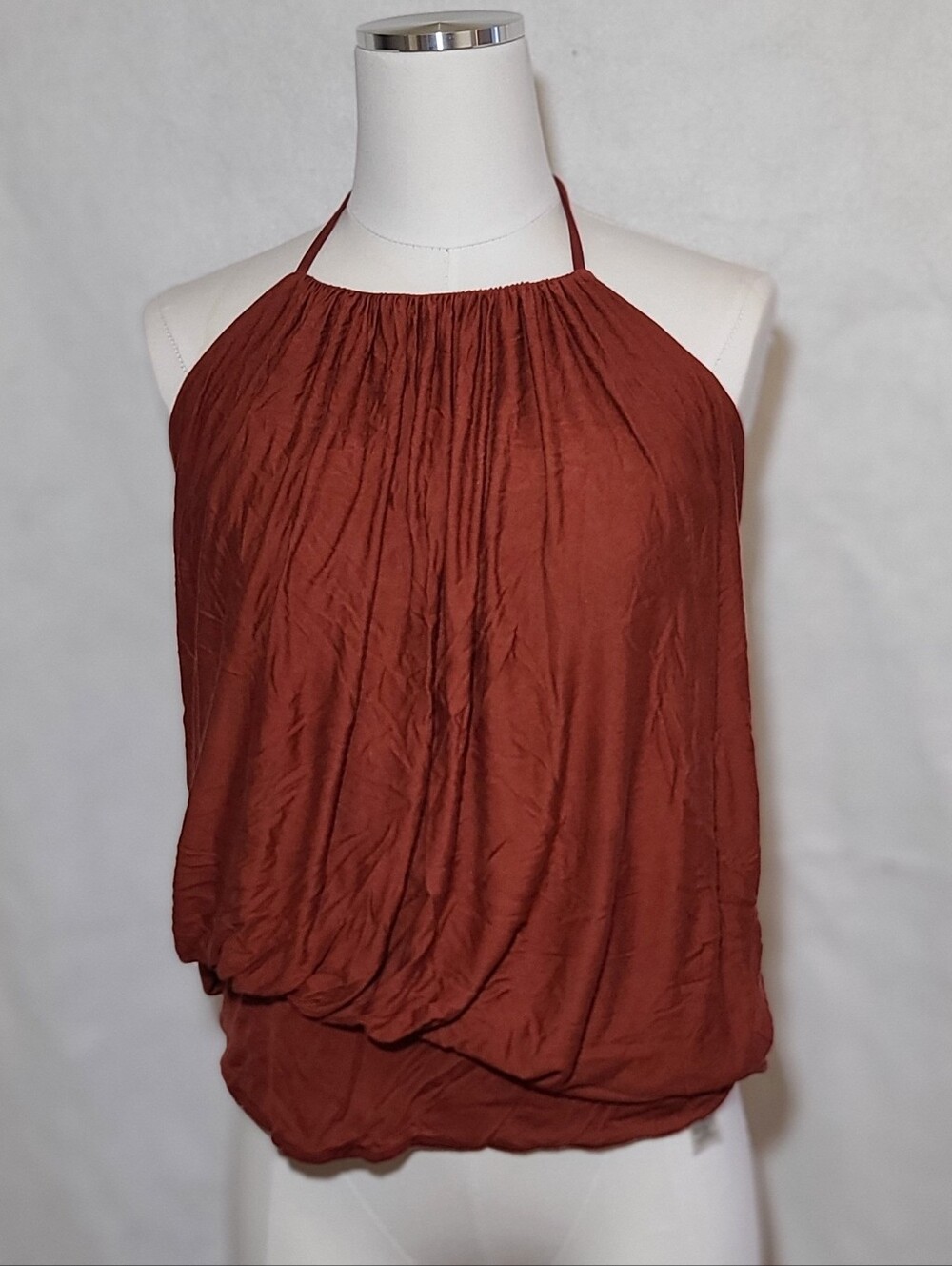 Women’s Rust Halter Tank Top
